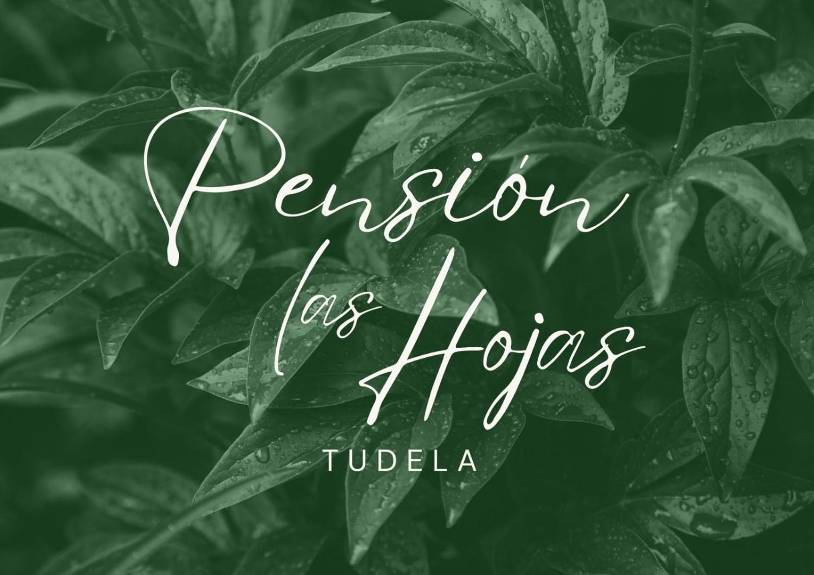 Pension Las Hojas Tudela Exterior photo
